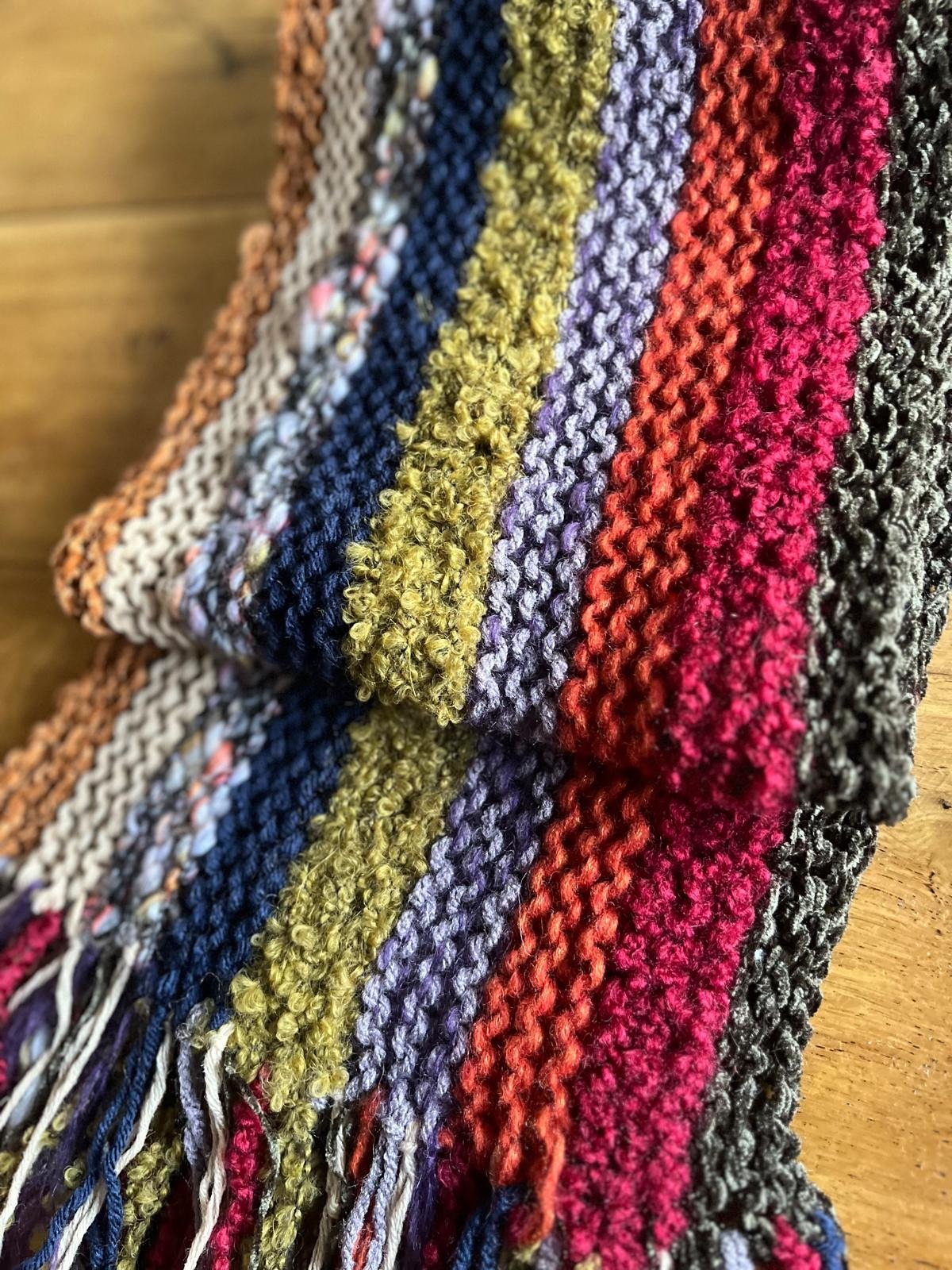 Echarpe colorée - "Jardin Anglais" – Image 3