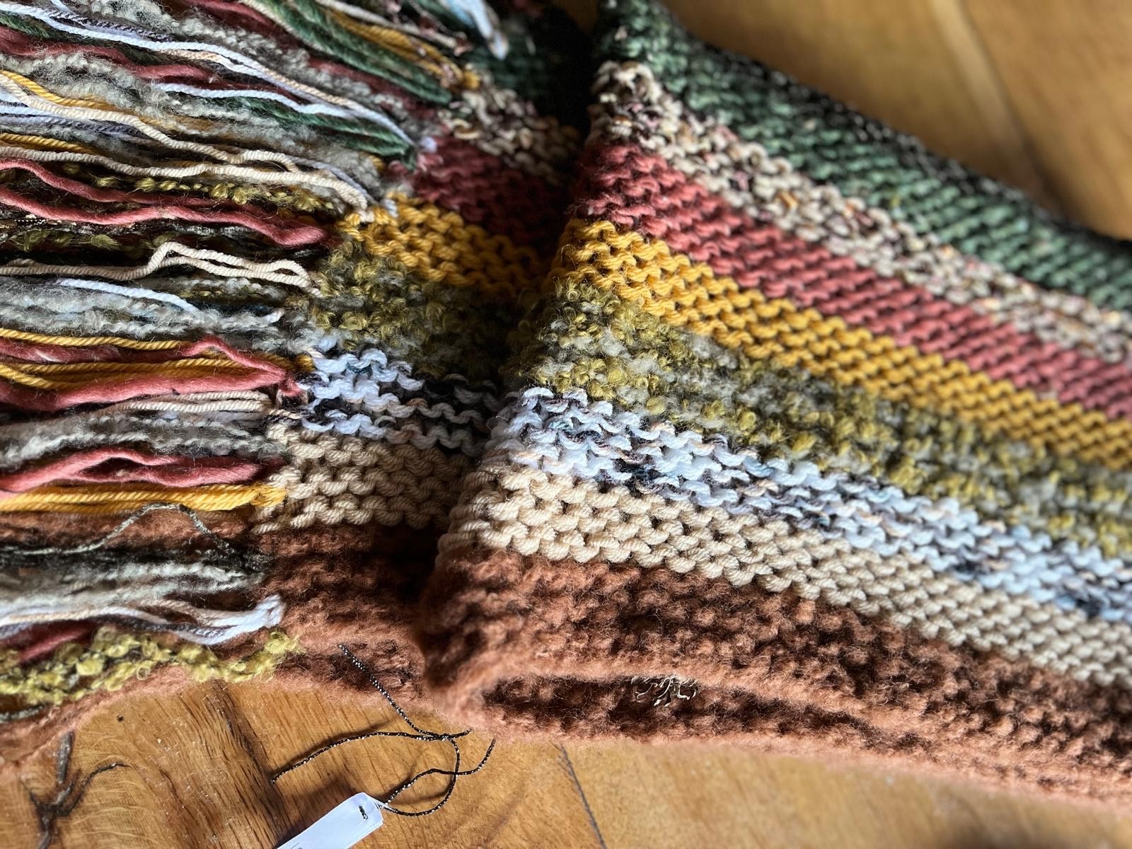 Echarpe fabriquée en France "Trésor d'Automne"